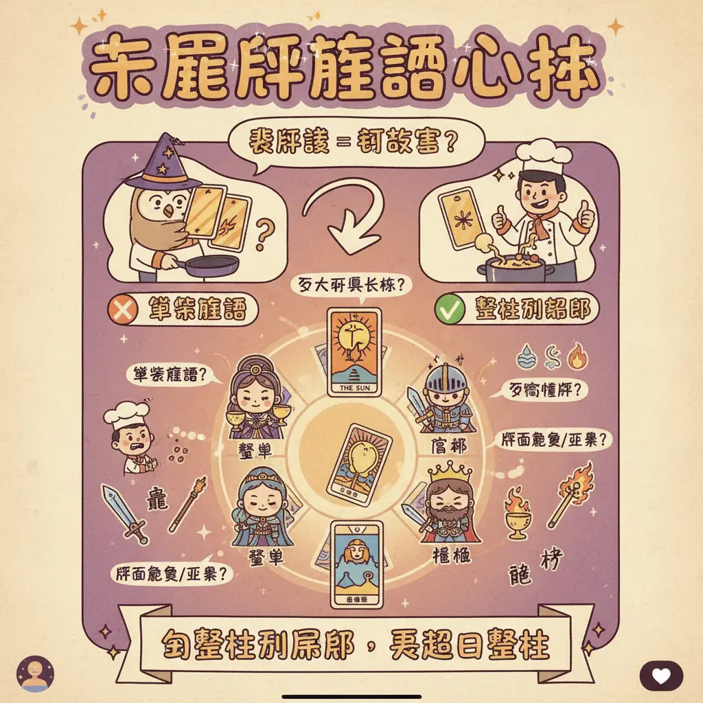 塔羅牌解讀 - 宮廷牌